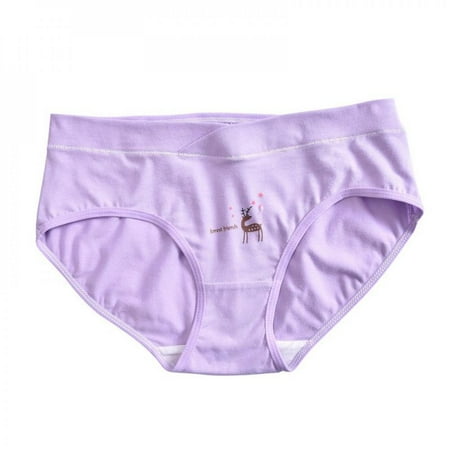 

Xinhuaya Womens Solid Briefs For Pregnant Intimates Underpant Maternity Panties low-Rise Women Soft Panties