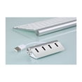 thumbnail image 3 of 4-port USB hub USB-A aluminium expansion docking station USB2.0 multi interface hub hub splitter laptop extender 2PCS, 3 of 7