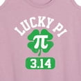 thumbnail image 3 of Instant Message - Lucky Pi - Women's Racerback Tank Top, 3 of 6