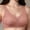 Coffee, variant on Women'S Polyester Watermelon Red Nylon Bra Womens Sexy Push Up No Steel Ring Small Chest Adjustable Bra