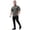 Grey, variant on ZHOGXU Summer Oversized Short Sleeve Sports And Fitness Men's T Shirts Loose Fit Workout And Basketball Training Work Wear