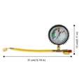 thumbnail image 2 of SASABAXI Brass Pressure Gauge Set for Air Conditioning Systems 1Pcs, 2 of 8