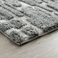thumbnail image 4 of Bliss Rugs Artisan Shag Contemporary 9' x 12' Gray and Ivory Indoor Area Rug, 4 of 8
