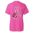 thumbnail image 5 of TSADFHJI Hauts pour Femme Manches Longues T-Shirt Imprimé Cancer pour Femmes T-Shirt de Publicité Internationale Lune T-Shirt à Manches Courtes m, 5 of 5