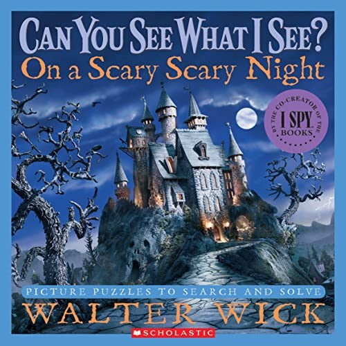 Pre-Owned Can You See What I See? on a Scary Scary Night: Picture Puzzles to Search and Solve (Hardcover) 0439708702 9780439708708