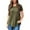 Army Green, variant on hotojiny Oversized Tshirt for Women Summer Trendy Button Side Slit Casual Tee Lightweight Crew Neck Short Sleeve Loose Tunic Tops