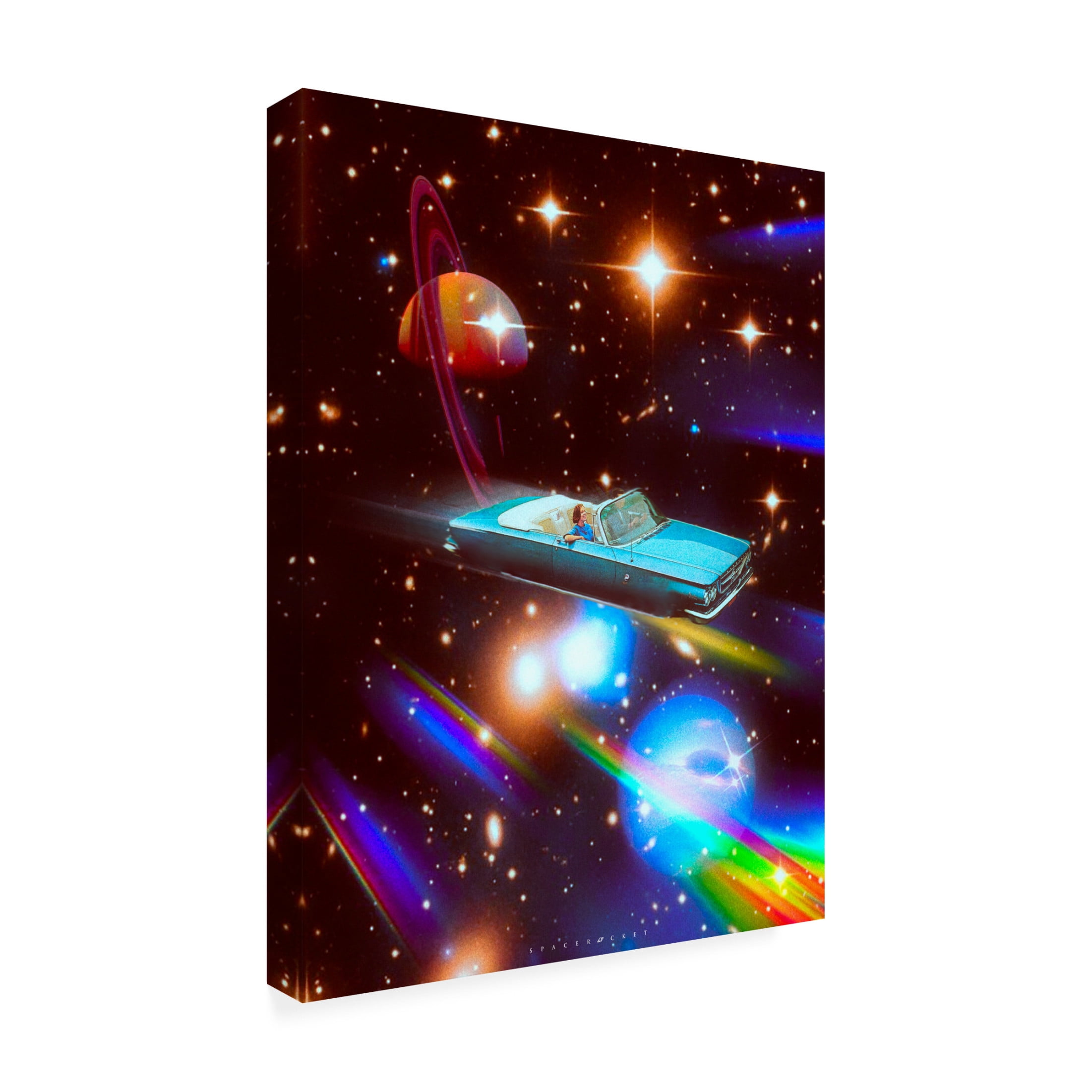 Trademark Fine Art spacerocket art 636 Canvas Wall Art