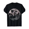thumbnail image 2 of Men's 100% Cotton Casual T-Shirt with Moth & Alien Print - Comfy, Loose Fit Crew Neck for All Seasons Tee For Adult, Men, Women, Teen, Teenager, Adolescent, Youth, 2 of 7