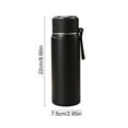 thumbnail image 3 of Stainless Steel Vacuum Insulated Bottle with Handle,Vacuum Tumbler for Coffee, Tea and Drinks, 3 of 6