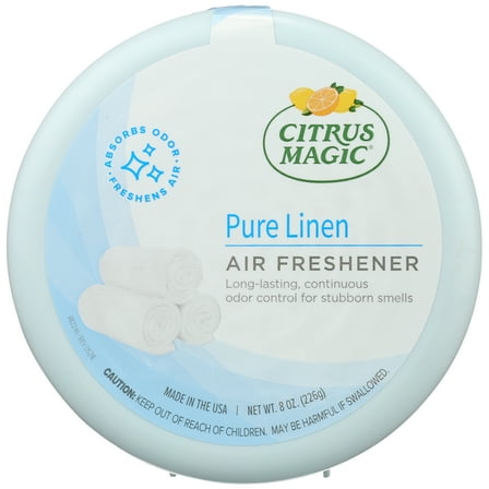 Citrus Magic Odor Absorbing Solid Air Freshener Odor Eliminating, 1.80 x 5.00 x 5.00 Inches