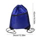 thumbnail image 3 of Mochila con cordón para deportes, viajes, gimnasio, playa y natación: bolsa plegable de nailon ligera para actividades al aire libre, fiestas y uso diario., 3 of 6