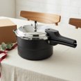 thumbnail image 2 of kowaku Stainless Steel Pressure Cooker Large Capacity Induction Pressure Cooker Burst-resistantProof Kitchen Pot, 22CM, 2 of 10