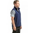 thumbnail image 2 of SLM Men's Polar Fleece Zip Up Vest Warm Soft Pullover Gift, 2 of 3