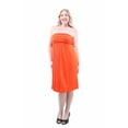thumbnail image 5 of Women's Plus Size Strapless Dress, 5 of 8