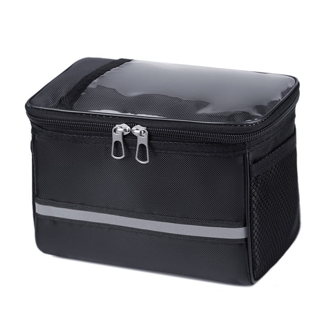 Bike Handlebar BagScreen Bicycle Basket Bike Phone Bike Crossbar Front Bag Cycling Accessories