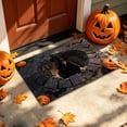thumbnail image 4 of Nnndbs Halloween Optical Illusion Rug, 3D Visual Trap Floor Mat, Non Scary Carpet for Entryway Living Room Home Halloween Decor, 4 of 7