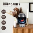 thumbnail image 3 of JAGASY Pink Flamingo Memorial Urn for Ashes Adult Male, Black Keepsake Small Urns for Human Ashes, Water & Leaf Decorative Urns for Mother, Cremation Urn for Father, (3 Inch), 3 of 7
