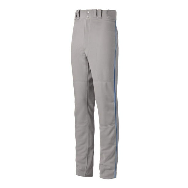 Pantalones Mizuno Select Pro G2 con Ribete para Niños Talla L Gris-Royal
