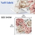 thumbnail image 7 of GZHJMY Pink Flower Pattern Napkins Reusable Washable Cloth Napkins Set of 4, Soft Comfortable Dinner Napkins for Family Weddings Holiday Party 20 X 20 Inch Washcloths, 7 of 7