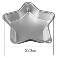 thumbnail image 2 of Molde de aluminio para tartas con forma de troyano 3D, molde para hornear, molde para tartas de cumpleaños, suministros de cocina, las cinco estrellas Sincero Electrónica, 2 of 5
