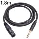 thumbnail image 1 of 6.35mm Male to XLR Female Microphone Cable 1.8m, 1 of 5