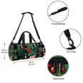 thumbnail image 5 of Christmas Swim Bag, Sports Bag, Travel Bag, Yoga Bag - 17.7 inch Size with Interior Zipper Pocket and Large Capacity, 5 of 6