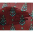 thumbnail image 4 of oneOone Viscose Chiffon Fabric Leaves & Paisley Block Printed Craft Fabric BTY 42 Inch Wide, 4 of 4