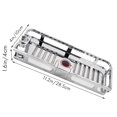 thumbnail image 3 of Estante de ducha elevable Estante de bandeja de almacenamiento desmontable rectangular (24 mm) Afortunado Sencillez, 3 of 5
