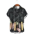 thumbnail image 2 of Nuevas camisas hawaianas con girasoles para verano 2023, camisas de playa con estampado 3D, ropa vintage informal, blusa con solapa para mujer, camisa lisa, 2 of 5