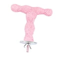 thumbnail image 1 of Percha para loros, juguete, soporte para loros, regalo, ejercicio portátil, juguete para jaula de pájaros, escalada Rosa, 1 of 9