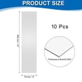 thumbnail image 2 of Uxcell 304 Stainless Steel Shims 12"x3"x0.024" Metal Strips Sheet 10Pcs, 2 of 5