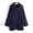 Navy jacket for women, variant on Usmixi 2023 Winter Womens Sherpa Coat Fuzzy Plush Overcoat for Women Winter Soft Cozy Fluffy Fleece Coat Plus Size Casual Solid Lapel Open Front Button Outerwear with Pocket Up to 65% off