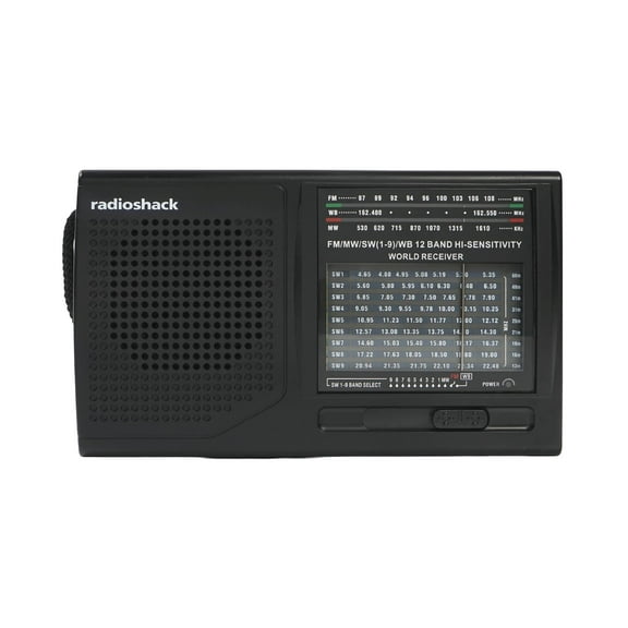 RadioShack Portable Multi-Band Radio with Weather Band 1202271