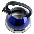 thumbnail image 4 of Mr. Coffee Flintshire 1.75 Quart Whistling Stovetop Tea Kettle in Blue, 4 of 4