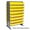Red, variant on Quantum Storage Systems B382096 QPRD-601 Double Sided Rack with 96 Blue Euro Drawers - 24 x 36 x 60 in.