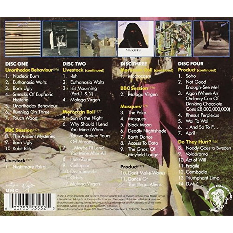 Brand X Nuclear Burn 4枚組 CD Brand X - Nuclear Burn - Music & Performance - CD - Walmart.com