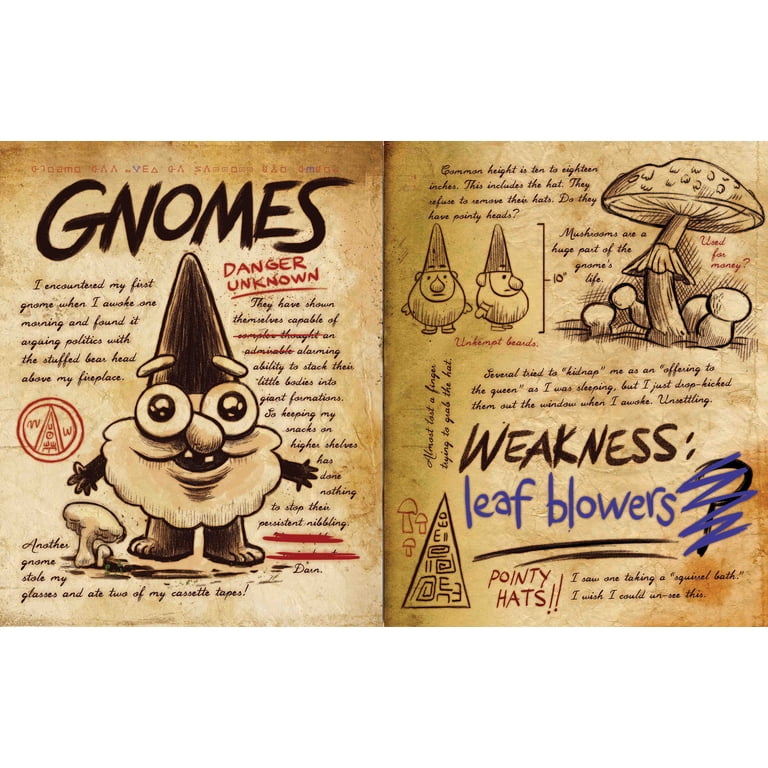 Gravity Falls: Journal 3, 288-page hardcover, Monster Secrets