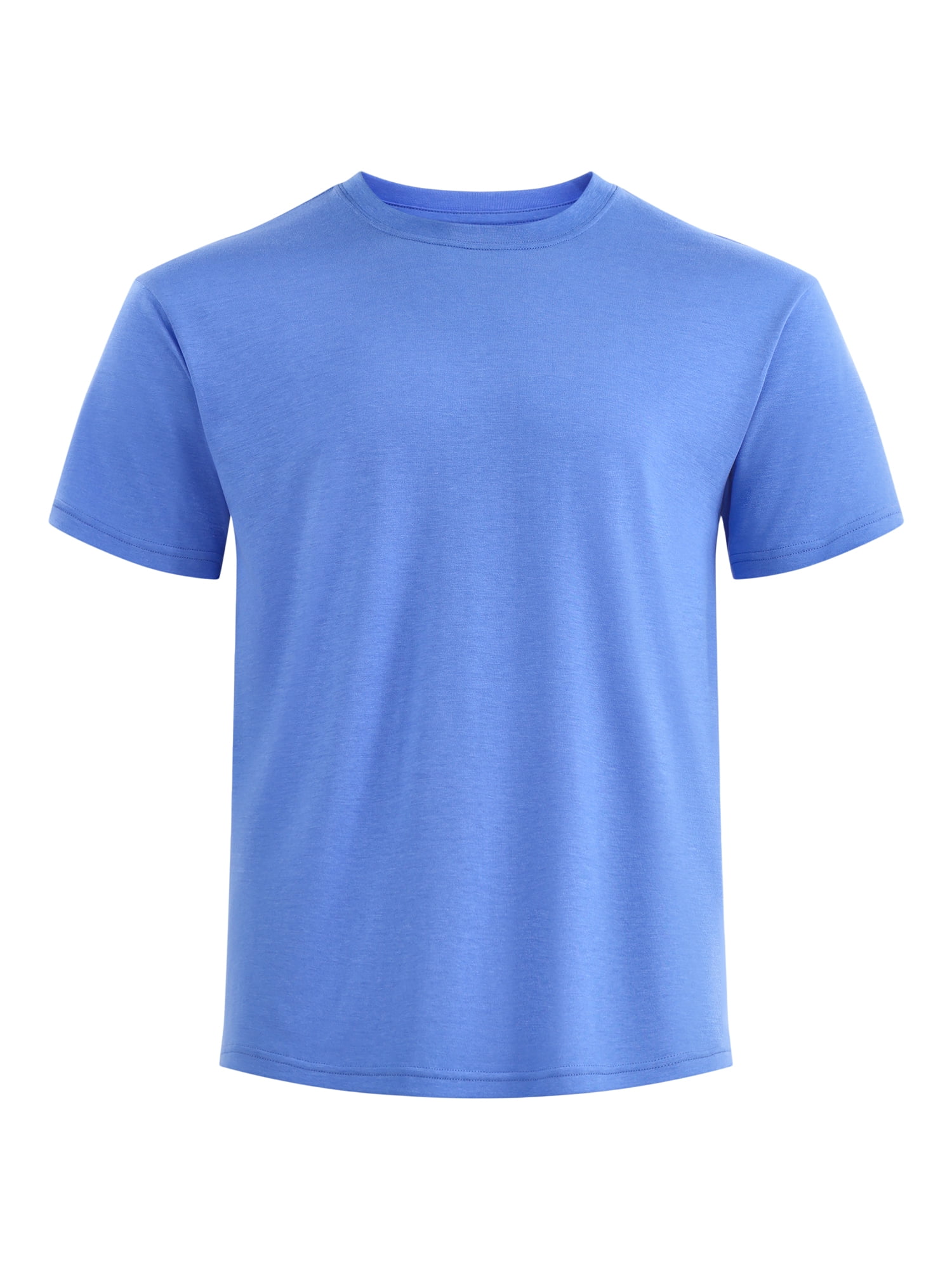 Athletic Works Men's Solid Tri Blend Tee with Short Sleeves, Sizes XS-4XLT
