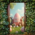 thumbnail image 2 of Dsscvnef Adding Holiday Easter Animal Print Door Curtains Fashionable Design and Exquisite Craftsmanship Will Give You A Unique Spring Experience! Party Decorations for Girls 8th Birthday Event Horizo, 2 of 4