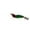 Green, variant on Glow in the Dark Shrimp Shaped Fishing Hook with Luminous Material for Low Light Fishing Orange