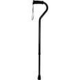 thumbnail image 2 of Carex Ergo Offset Adjustable Handle Walking Cane for All Occasions, Black, 250 lb Weight Capacity, 2 of 13