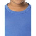 thumbnail image 5 of Fruit of the Loom Boy's Long Sleeve Fleece Pajama Set, 2-Piece, Sizes 4-16, 5 of 9