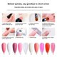 thumbnail image 4 of Mobray-Gel de uñas para extensión de manicura francesa, barniz híbrido de construcción rápida, polivinílico UV, Blanco claro, 15ml, 4 of 4
