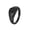Black, variant on Men's Women's Stainless Steel Round Cross Christain Signet Ring Glossy Prayer Wedding Band Silver Size 10
