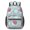 Pioneer Flower Floral Print Pattern-2, variant on Pioneer Flower Floral Print Pattern 17" School Backpacks for Teens,Waterproof Oxford Fabric,S-Shape Padded Straps for School,Travel,Hiking,Camping