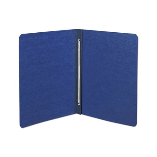 Presstex Report Cover Side Bound, Prong Clip, Letter, 3" Cap, Dark Blue