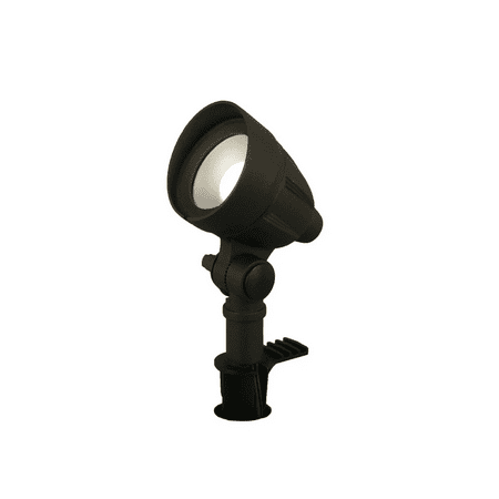 

4.5-Watt Millennium Bronze Adjustable Light Color Outdoor Integrated LED Landscape Flood Light