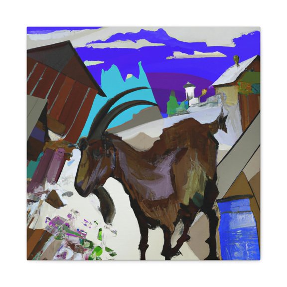 Farmer's Furry Friend - Canvas