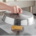 thumbnail image 2 of Soro Essentials- 10" x 2” Aluminum Round Basting Cover- Cheese Melting Dome and Steaming Cover Griddle Accessories for Flat Top Grill Cooking Indoor or Outdoor, 2 of 5