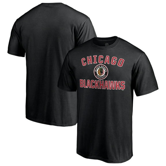 Men's Black Chicago Blackhawks Special Edition Victory Arch T-Shirt